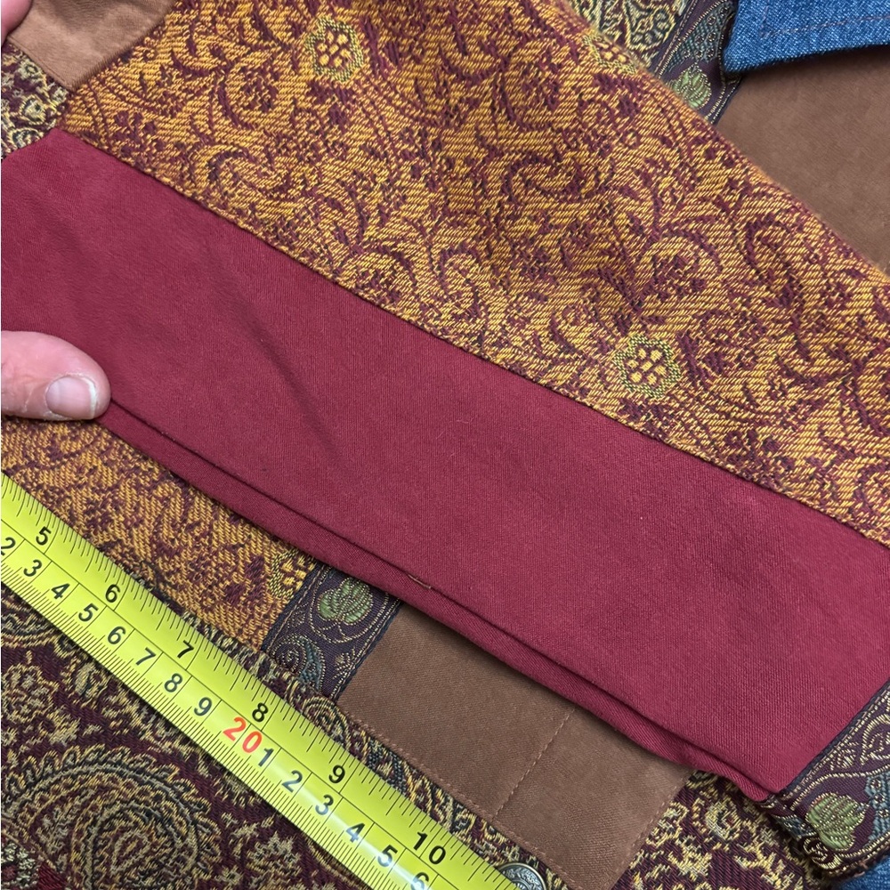 Bechamel Medium Petites Patchwork Denim Moleskin … - image 7